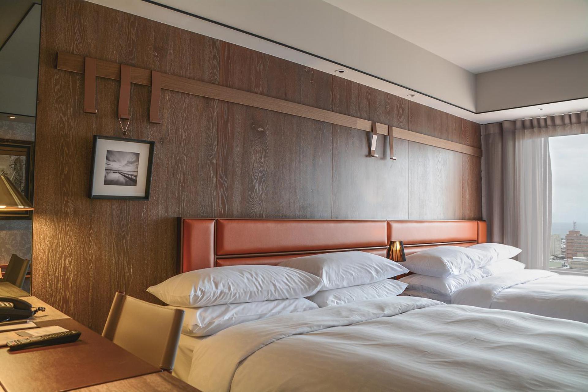 Sheraton Taitung Hotel Exterior foto A guest room at the hotel